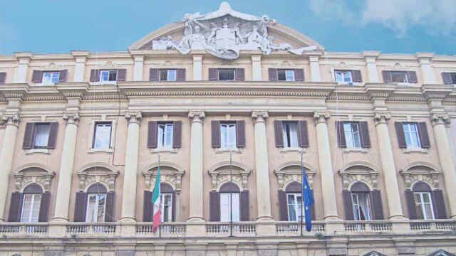 Facciata del Ministero dell'Economia e delle Finanze