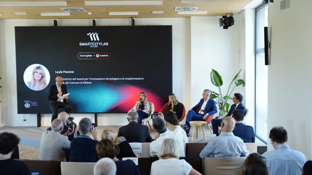 Inaugurazione dell'Innovation Hub di Fastweb e Vodafone a Milano