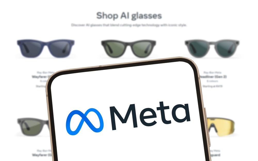 Occhiali smart di Meta in fase di sviluppo