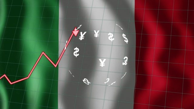 Grafico delle quotazioni delle società italiane