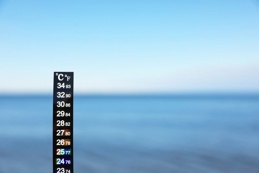 Temperatura media del mare record