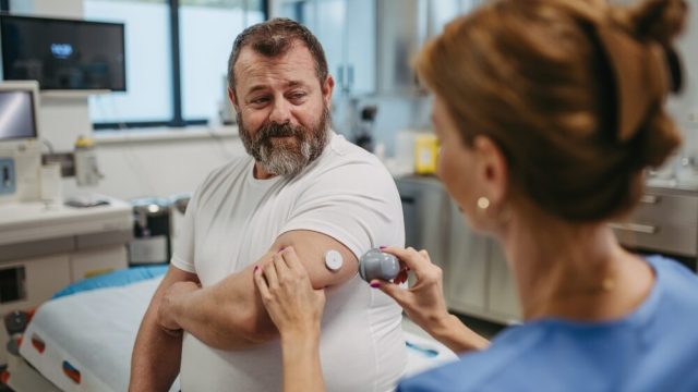 Rappresentazione grafica dell'analisi vocale per il riconoscimento del diabete