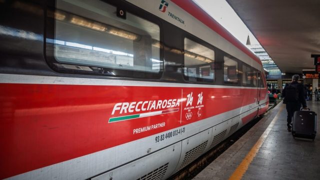 Frecciarossa in viaggio